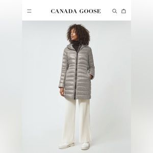 Xmas in July sale! Authentic Canada Goose Cypress hooded down jacket.